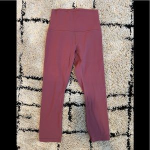 Lululemon cropped leggings